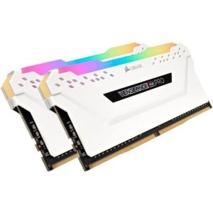 Memoria RAM Corsair Vengeance RGB Pro DDR4 3200MHz PC4-25600 32GB 2x16GB CL16 Blanca