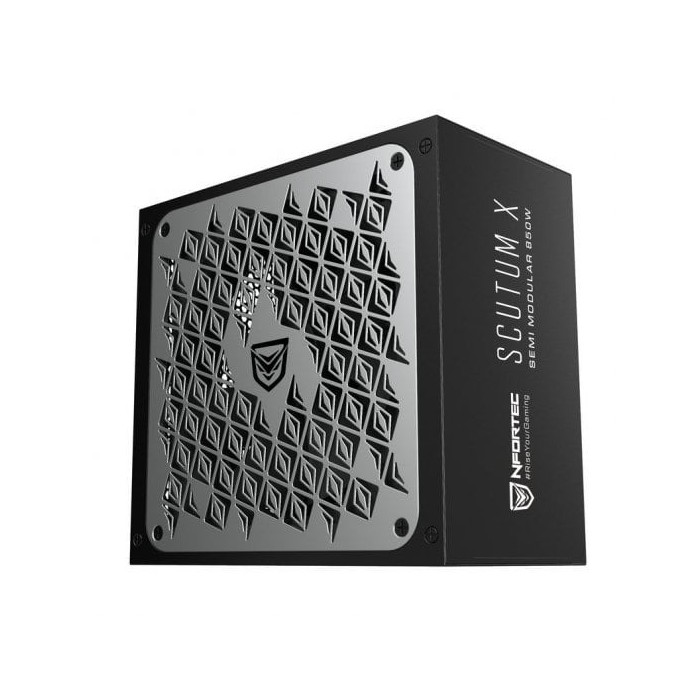 Fuente Alimentación Nfortec Scutum X 850W 80 Plus Bronze Semi Modular
