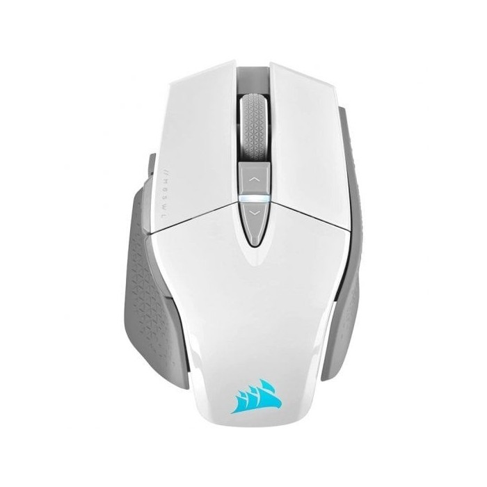Corsair M65 RGB Ultra Wireless Ratón Gaming Inalámbrico 26000DPI Blanco @ Corsair M65 RGB Ultra Wireless Ratón Gaming Inalámbrico 26000DPI Blanco @