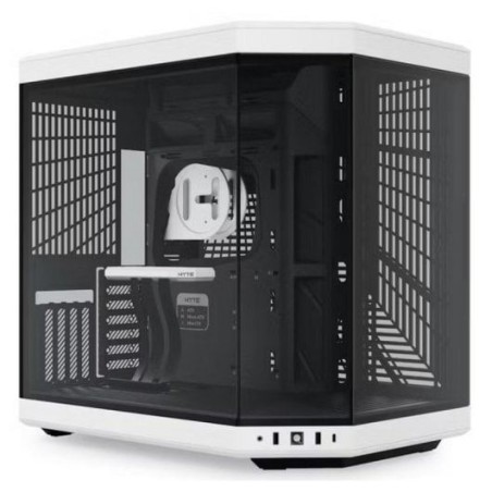 Torre PC Hyte Y70 Cristal Templado USB 3.2 Blanco/Negro