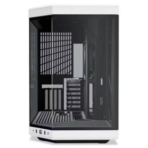 Torre PC Hyte Y70 Cristal Templado USB 3.2 Blanco/Negro