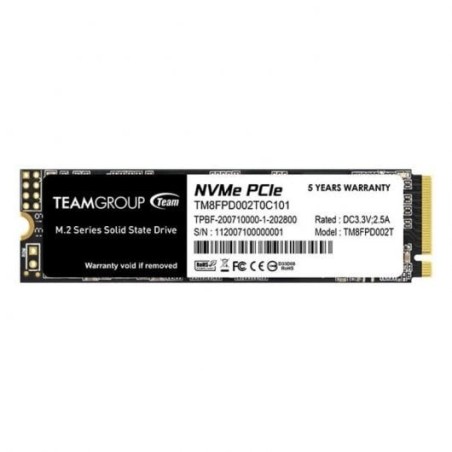 Disco Duro Team Group MP33 PRO 2TB SSD M.2 PCIe Gen3 x4