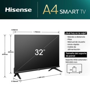 Hisense 32A4N 32" LED HD Smart TV