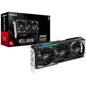 Tarjeta Gráfica ASRock Challenger AMD Radeon RX 9070 16GB GDDR6 FSR 4