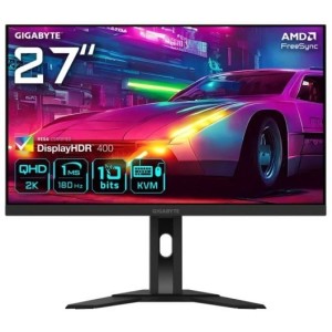 Monitor Gigabyte M27QA 27" LED SS-IPS QHD 180Hz Altura Ajustable FreeSync