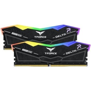 Memoria RAM Team Group T-Force Delta RGB DDR5 6000MHz 32GB 2x16GB CL30 Dual AMD EXPO e Intel XMP Neg