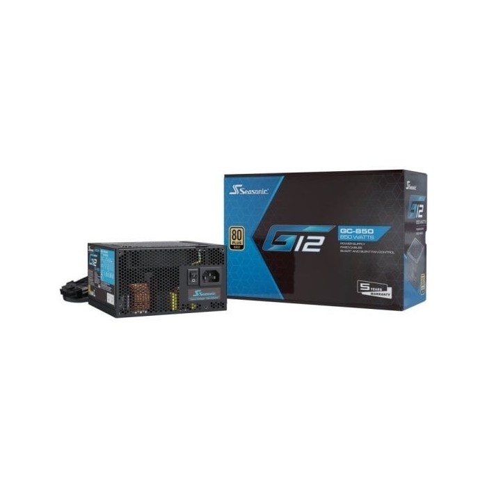 Fuente Alimentación Seasonic G12 GC-850 850W 80 Plus Gold