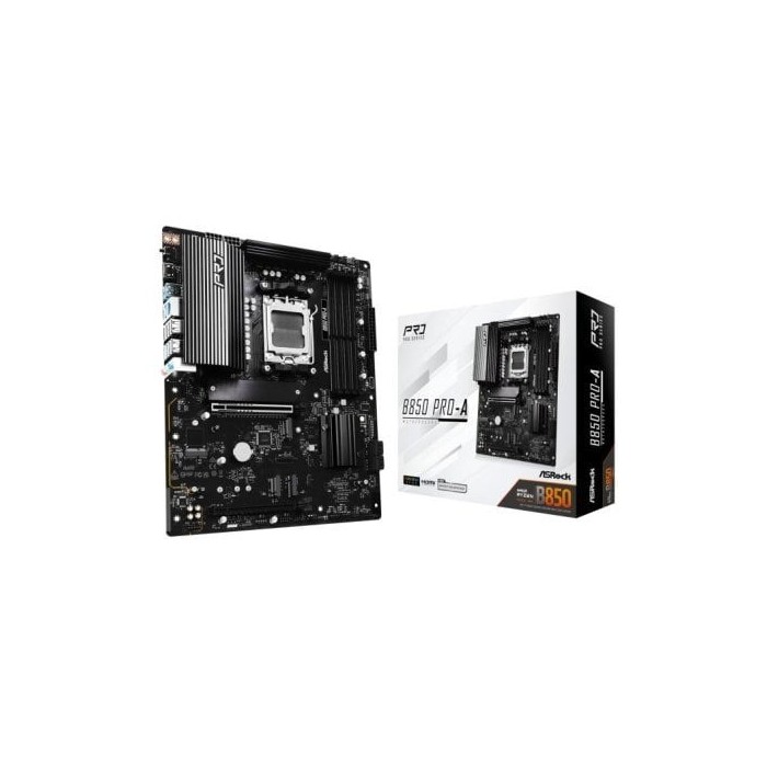 Placa Base Asrock B850 AM5 ATX Pro-A DDR5 PCIe 5.0 USB 3.2 LAN Audio UEFI