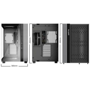 Torre PC be quiet! LIGHT BASE 600 DX ARGB Midi Tower ATX Doble Cristal Templado USB-C Negra
