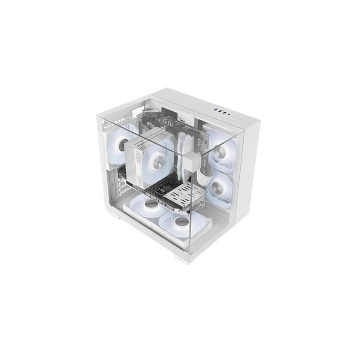 Mars Gaming MC-VISIONMW Mini Tower Blanco Mars Gaming MC-VISIONMW Mini Tower Blanco