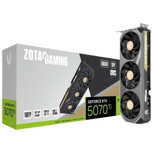 Tarjeta Gráfica ZOTAC GAMING GeForce RTX 5070 Ti SOLID SFF OC 16GB GDDR7 Reflex 2 RTX AI DLSS4