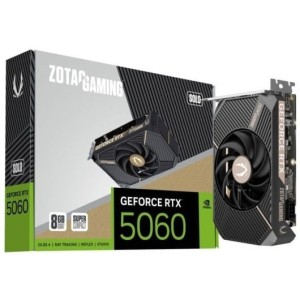 Tarjeta Gráfica ZOTAC GAMING GeForce RTX 5060 SOLO 8GB GDDR7 Reflex 2 RTX AI DLSS4