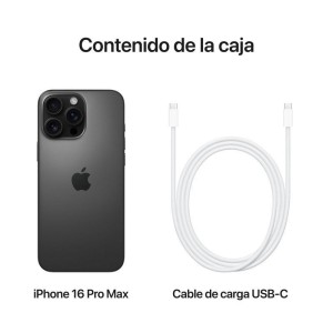 Apple iPhone 16 Pro Max 256GB Titanio Negro Libre
