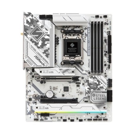 Placa Base Asrock B650 ATX AM5 Steel Legend WiFi 6E DDR5 192GB M.2 RAID RGB