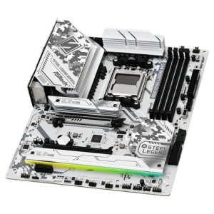 Placa Base Asrock B650 ATX AM5 Steel Legend WiFi 6E DDR5 192GB M.2 RAID RGB
