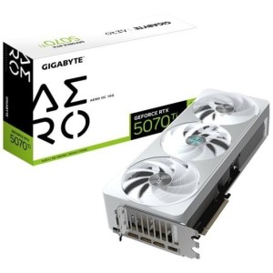 Tarjeta Gráfica Gigabyte GeForce RTX 5070 Ti AERO OC 16GB GDDR7 Reflex 2 RTX AI DLSS4