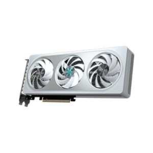 Tarjeta Gráfica GIGABYTE RTX 5060 8GB GDDR7 AERO OC triple ventilador blanca