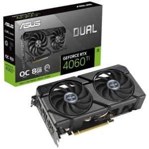 Tarjeta Gráfica ASUS Dual GeForce RTX 4060 Ti EVO OC Edition 8GB GDDR6 DLSS3