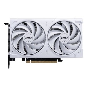 Tarjeta Gráfica MSI GeForce RTX 5060 VENTUS 2X OC 8GB GDDR7 Reflex 2 RTX AI DLSS4 Blanca