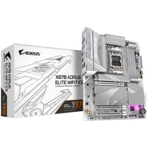 Placa Base GIGABYTE X870 AORUS ELITE WIF7 ICE