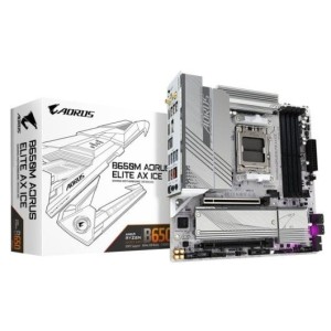Placa Base Gigabyte B650M AORUS ELITE AX ICE