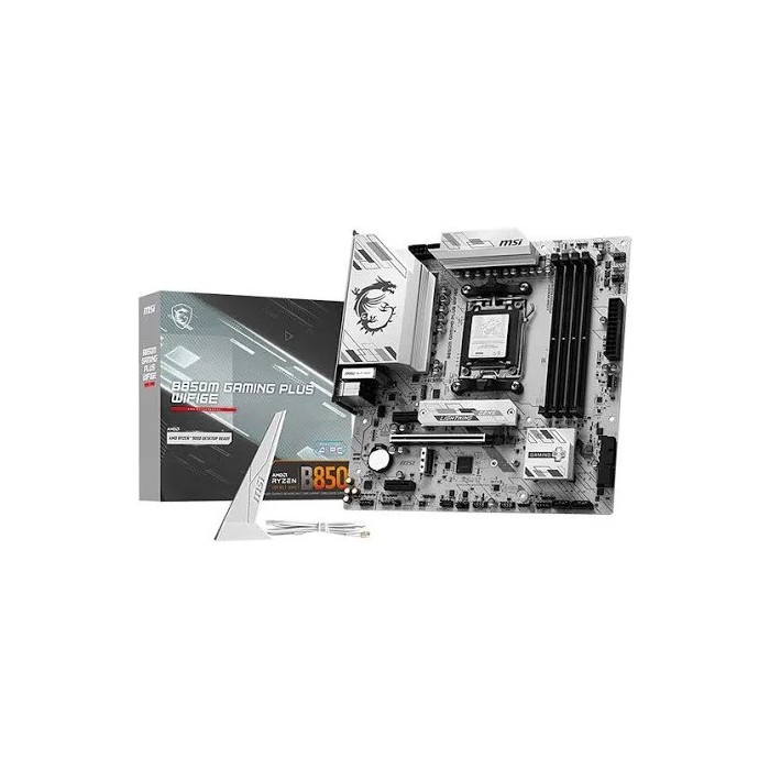 Placa Base MSI B850 ATX AM5 GAMING PLUS WiFi 6E DDR5 PCIe 5.0 RGB RAID Placa Base MSI B850 ATX AM5 GAMING PLUS WiFi 6E DDR5 PCIe 5.0 RGB RAID