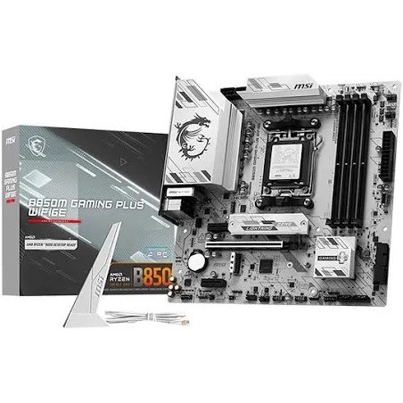Placa Base MSI B850 ATX AM5 GAMING PLUS WiFi 6E DDR5 PCIe 5.0 RGB RAID