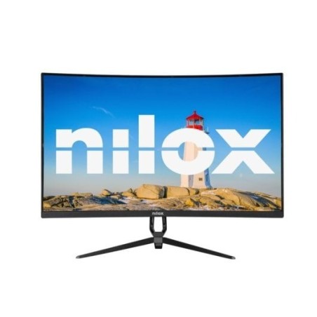 Monitor Nilox NXM27FHD18001 27″ 1080p 180Hz VA Curvo Altavoces HDMI DisplayPort