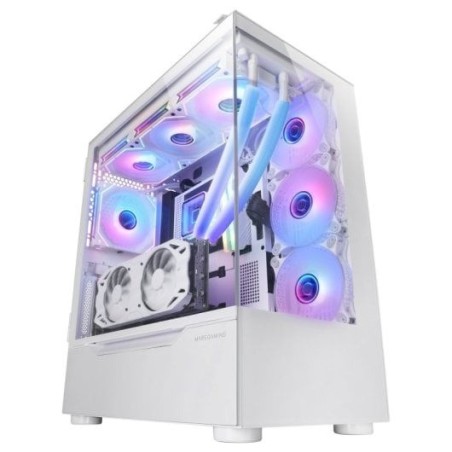 Torre PC Mars Gaming MC-ULT Caja Gaming Custom XXL E-ATX Doble Cristal Templado Puerta Lateral Bla