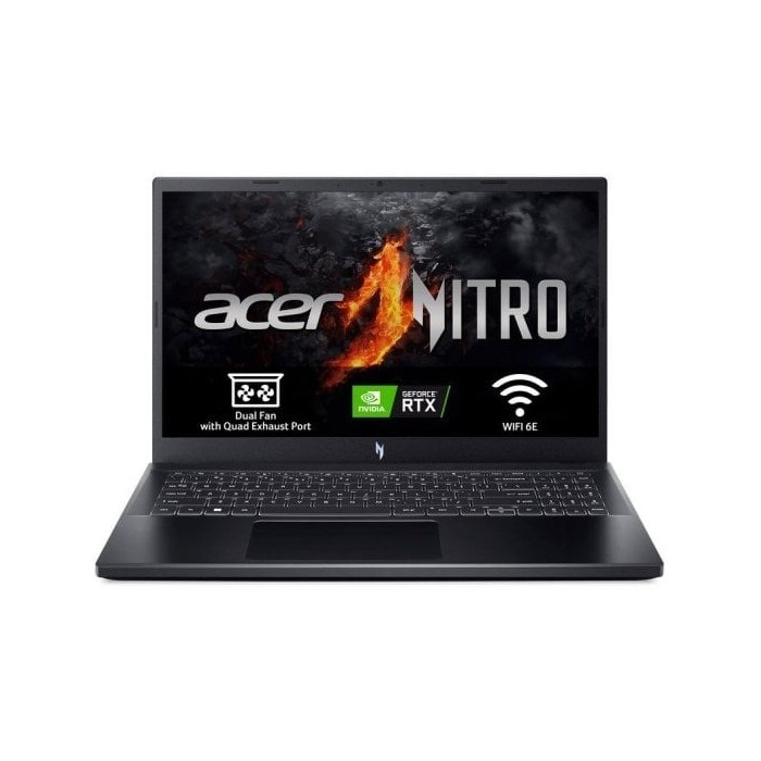 Portátil Acer Gaming NITRO V 15 ANV15-51-96C3 Intel Core i9-13900H/32GB/1TB SSD/RTX 5060/15.6"