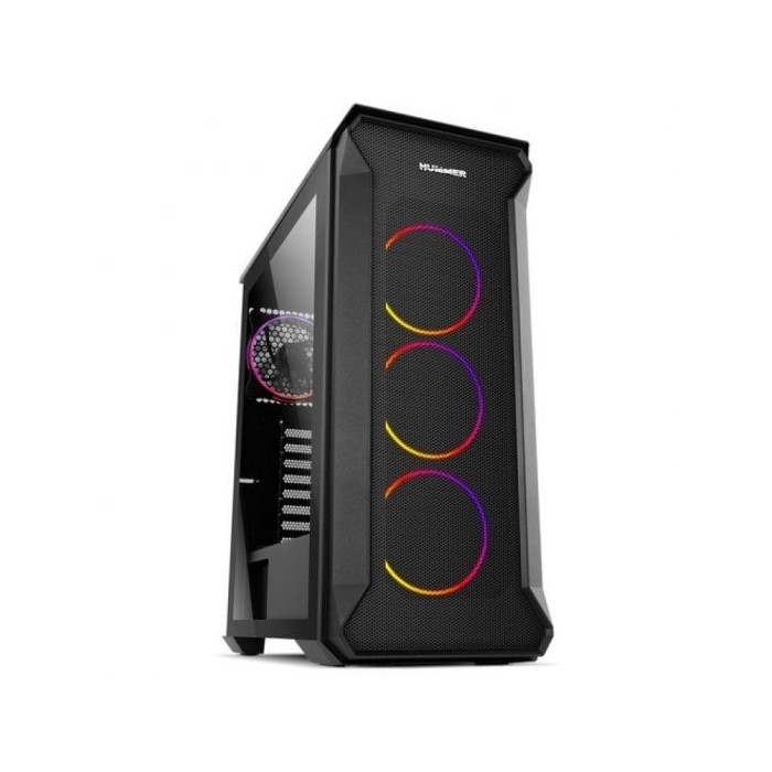 Torre PC Nox Hummer Quantum Cristal Templado USB 3.0 ARGB Torre PC Nox Hummer Quantum Cristal Templado USB 3.0 ARGB