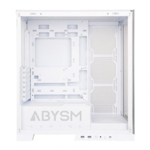 Torre PC Abysm Gaming Danube Sava H500 White Caja Cristal Templado USB 3.0 ARGB Blanca