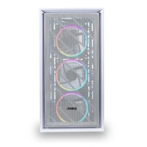 Torre PC Abysm Gaming Danube Kamp ARGB Caja PC ATX Cristal Templado USB 3.0 Blanca
