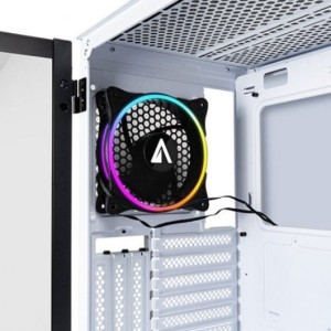 Torre PC Abysm Gaming Danube Kamp ARGB Caja PC ATX Cristal Templado USB 3.0 Blanca