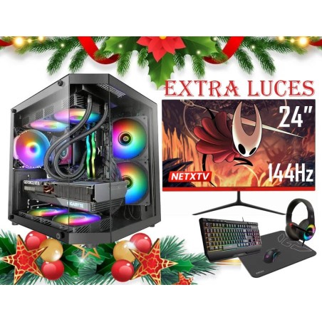 Pack El Más Vendido EXTRA LUCES Monitor y Perifericos