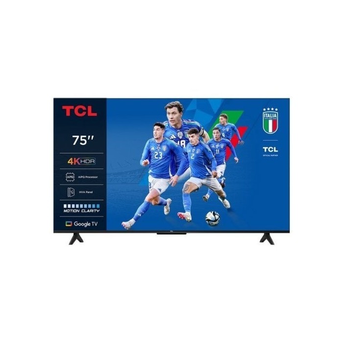 TCL LED 75" 75P6K UltraHD 4K Dolby Audio HDR10 Google TV