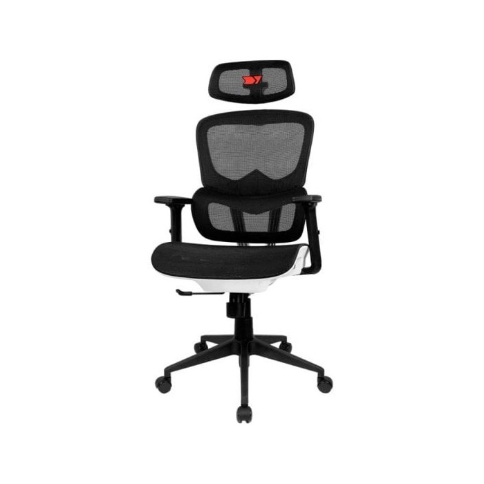 Drift DRAIR200 Mesh Silla Gaming Ergonómica Transpirable y Regulable Negra/Blanca