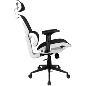Drift DRAIR200 Mesh Silla Gaming Ergonómica Transpirable y Regulable Negra/Blanca