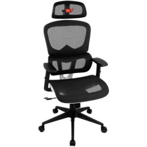 Drift DRAIR200 Mesh Silla Gaming Ergonómica Transpirable y Regulable Negra/Blanca