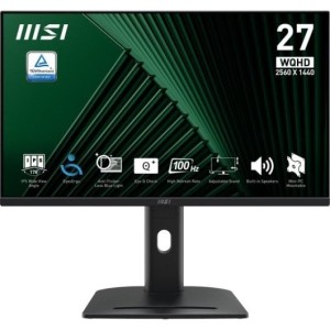 Monitor MSI PRO MP275QPG 27" LED IPS QHD 100Hz Adaptive Sync Altavoces Regulable Altura