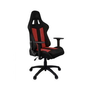 Corsair TC100 RELAXED Silla Gaming con Cojín y Almohada Cervical Negra/Roja