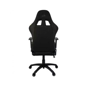 Corsair TC100 RELAXED Silla Gaming con Cojín y Almohada Cervical Negra/Roja