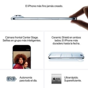 Apple iPhone Air 256GB Blanco Nube