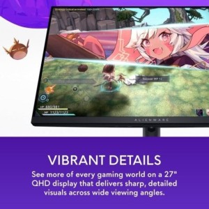 Monitor Dell Alienware AW2724DM 27" LED IPS QHD 180Hz HDR600