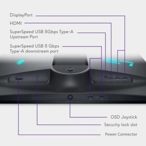 Monitor Dell Alienware AW2724DM 27" LED IPS QHD 180Hz HDR600