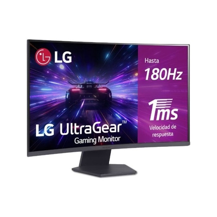 Monitor LG UltraGear 27GS60QC-B 27" LED VA QHD 180Hz FreeSync Curva