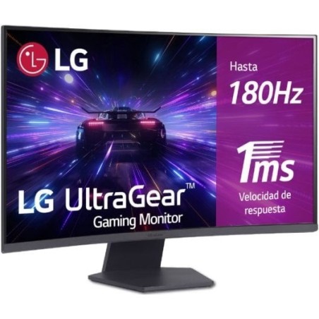 Monitor LG UltraGear 27GS60QC-B 27" LED VA QHD 180Hz FreeSync Curva