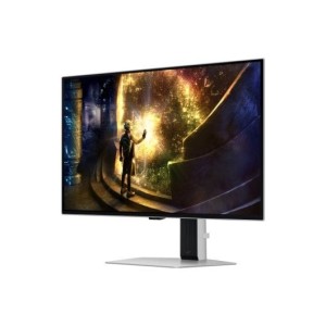 Monitor Samsung 27″ QHD 240Hz OLED FreeSync G-SYNC Smart TV Plata
