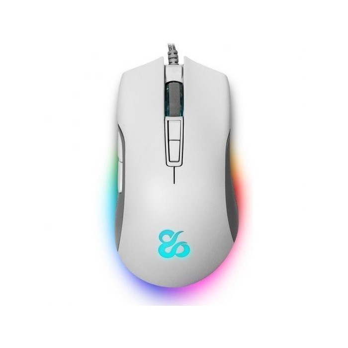 Newskill Eos Ivory Ratón Gaming Professional RGB 16000DPI Blanco