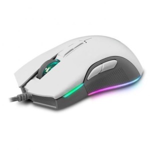 Newskill Eos Ivory Ratón Gaming Professional RGB 16000DPI Blanco